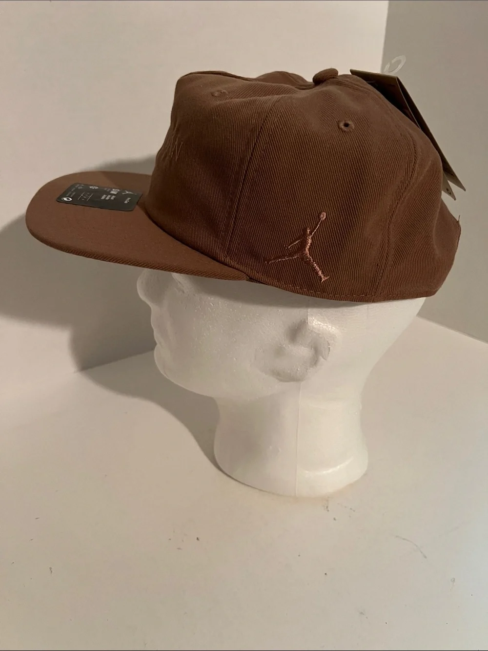 Air Jordan Jumpman Pro Cap Brown Snapback Hat S/M NWT